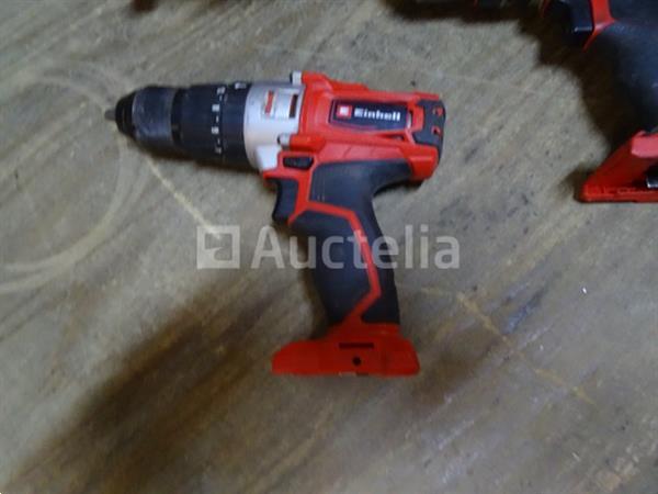Grote foto 2 einhell accuschroevendraaiers einhell elektrische bandschuurmachine 038 doe het zelf en verbouw gereedschappen en machines