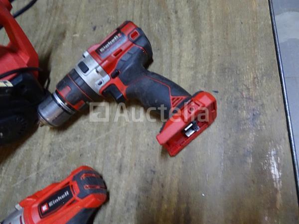 Grote foto 2 einhell accuschroevendraaiers einhell elektrische bandschuurmachine 038 doe het zelf en verbouw gereedschappen en machines