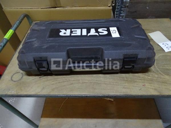 Grote foto 12 v siliconen elektrisch pistool in zijn stier 3800n koffer doe het zelf en verbouw gereedschappen en machines