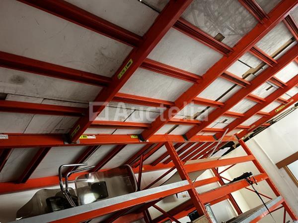 Grote foto palletstelling mezzanine vloer doe het zelf en verbouw hefwerktuigen