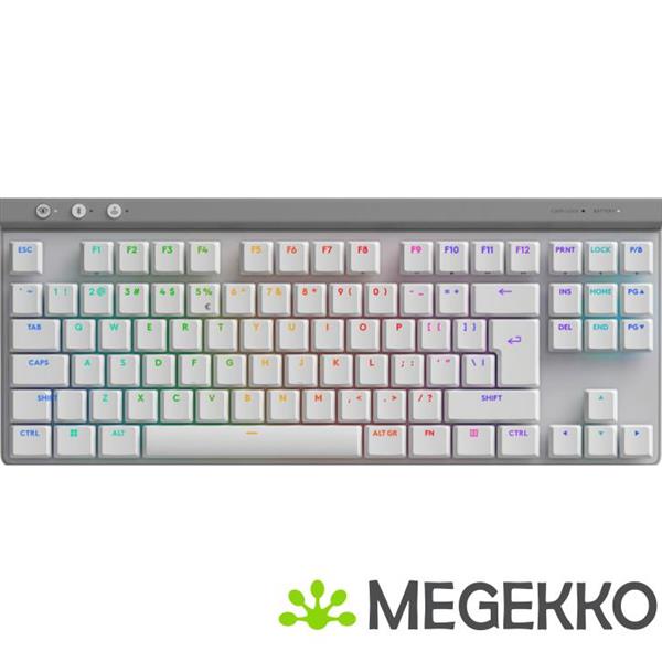Grote foto logitech g g515 lightspeed tkl toetsenbord draadloos wit computers en software toetsenborden