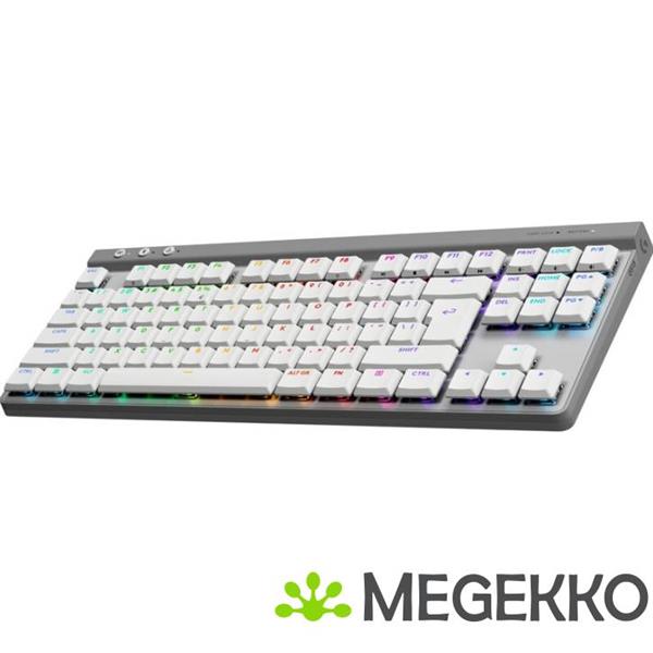 Grote foto logitech g g515 lightspeed tkl toetsenbord draadloos wit computers en software toetsenborden