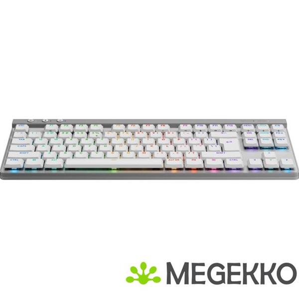 Grote foto logitech g g515 lightspeed tkl toetsenbord draadloos wit computers en software toetsenborden