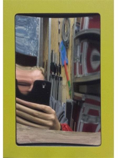 Grote foto lachspiegel a4 formaat huis en inrichting spiegels