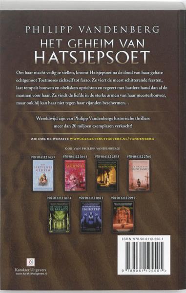 Grote foto het geheim van hatsjepsoet boeken thrillers