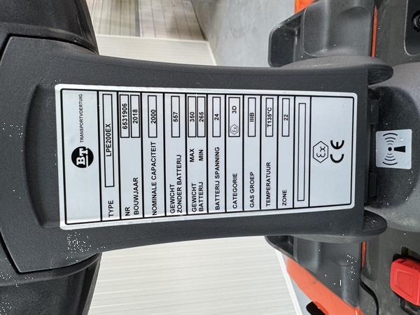 Grote foto lpe 200 atex pyroban ex 3d zone 22 new battery doe het zelf en verbouw hefwerktuigen