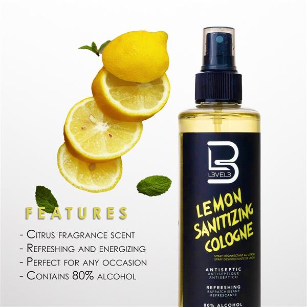Grote foto l3vel3 lemon sanitizing spray 250ml kleding dames sieraden