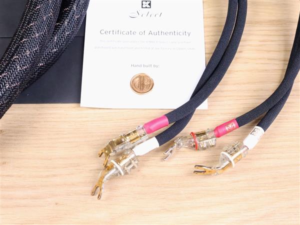 Grote foto kimber kable select ks 6063 highend audio speaker cables 2 0 metre audio tv en foto onderdelen en accessoires
