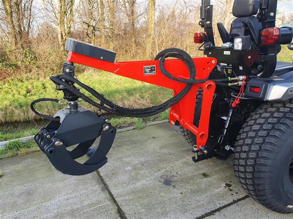 Grote foto kraffter hydraulische 3 punts boomklem met rotator agrarisch mechanisatie