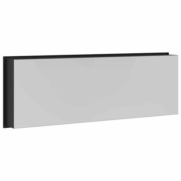Grote foto vidaxl douche niche zwart 90 x 30 x 9.5 cm roestvrij staal huis en inrichting complete badkamers