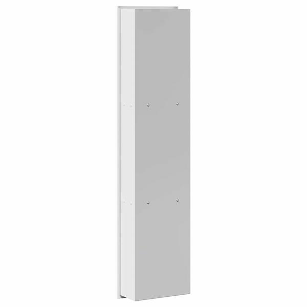Grote foto vidaxl douche niche wit 90 x 20 x 9.5 cm roestvrij staal huis en inrichting complete badkamers