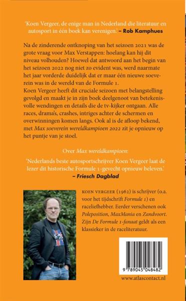 Grote foto max soeverein wereldkampioen 2022 boeken overige boeken