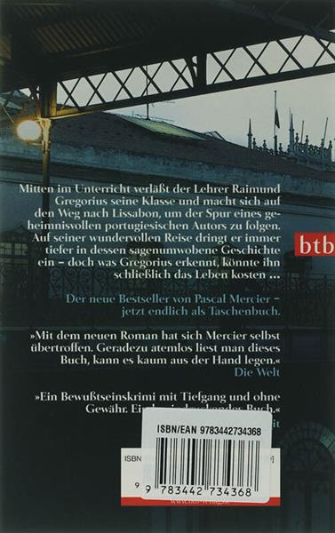 Grote foto nachtzug nach lissabon boeken overige boeken