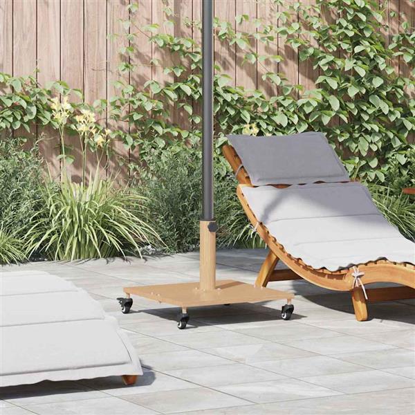 Grote foto vidaxl buiten parasols lichthout 45 x 45 x 31.5 cm staal tuin en terras overige tuin en terras