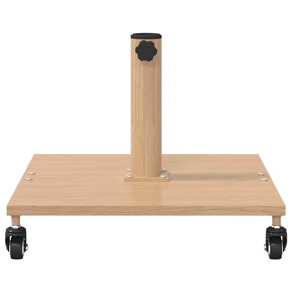 Grote foto vidaxl buiten parasols lichthout 45 x 45 x 31.5 cm staal tuin en terras overige tuin en terras
