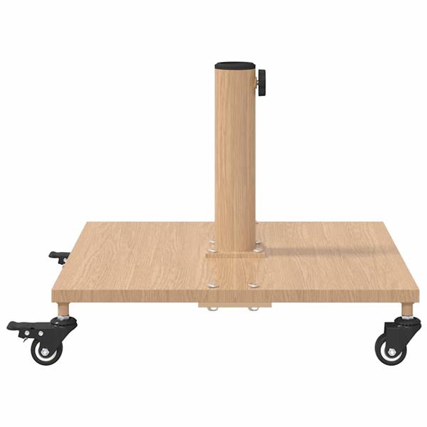 Grote foto vidaxl buiten parasols lichthout 45 x 45 x 31.5 cm staal tuin en terras overige tuin en terras