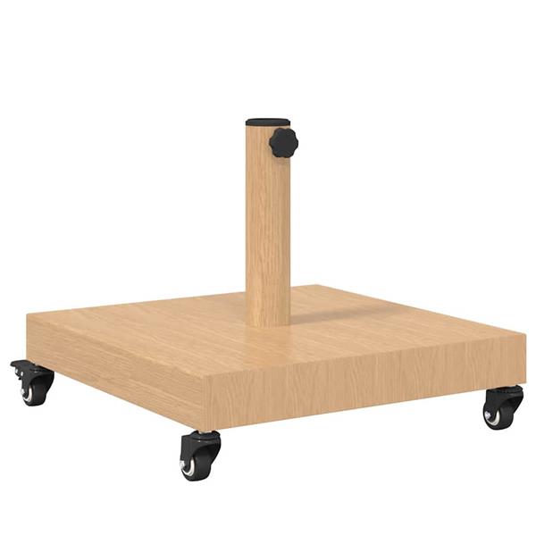 Grote foto vidaxl buiten parasols lichthout 45 x 45 x 32 cm staal beton tuin en terras overige tuin en terras