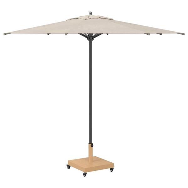 Grote foto vidaxl buiten parasols lichthout 45 x 45 x 32 cm staal beton tuin en terras overige tuin en terras