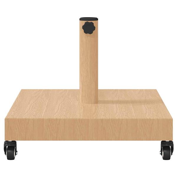 Grote foto vidaxl buiten parasols lichthout 45 x 45 x 32 cm staal beton tuin en terras overige tuin en terras