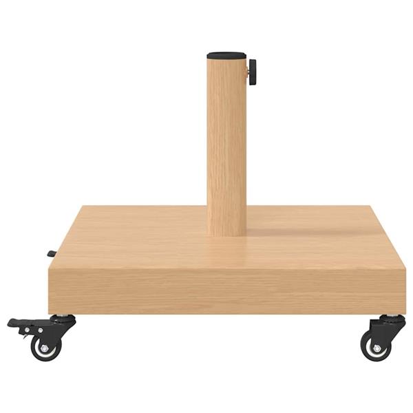 Grote foto vidaxl buiten parasols lichthout 45 x 45 x 32 cm staal beton tuin en terras overige tuin en terras
