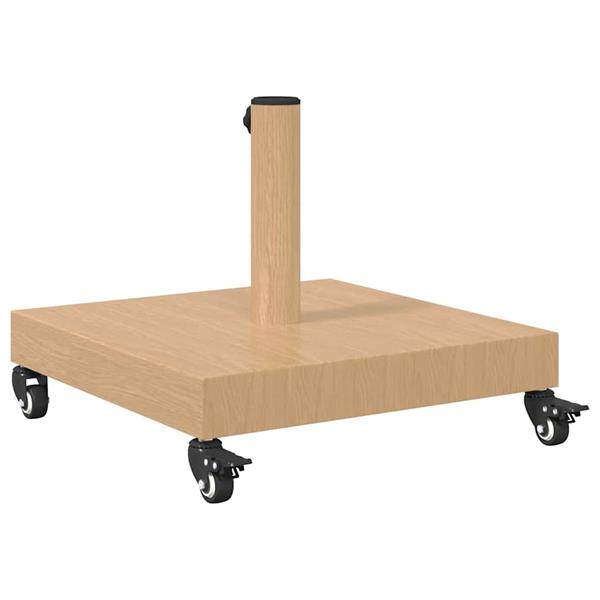 Grote foto vidaxl buiten parasols lichthout 45 x 45 x 32 cm staal beton tuin en terras overige tuin en terras
