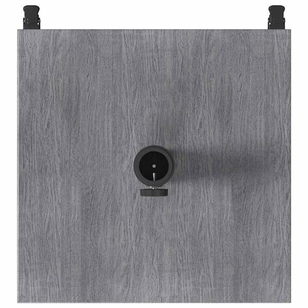 Grote foto vidaxl buiten parasolvoet donkergrijze houtlook 45 x 45 x 31.5 cm tuin en terras overige tuin en terras