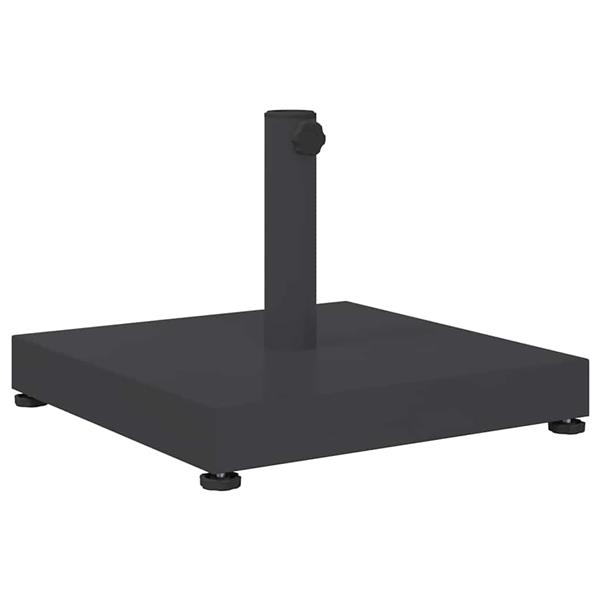 Grote foto vidaxl buiten parasols donkergrijs 45 x 45 x 31.5 cm staal beton tuin en terras overige tuin en terras