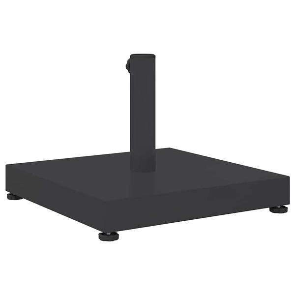 Grote foto vidaxl buiten parasols donkergrijs 45 x 45 x 31.5 cm staal beton tuin en terras overige tuin en terras