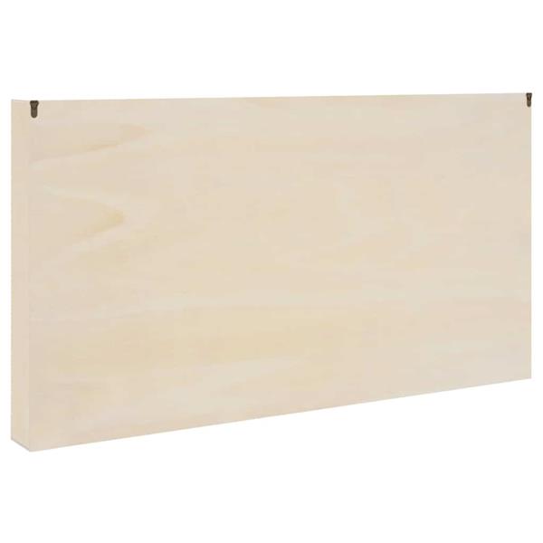 Grote foto vidaxl houten verzameldisplaycase bruin 100 x 8 5 x 54 cm multiplex huis en inrichting woningdecoratie