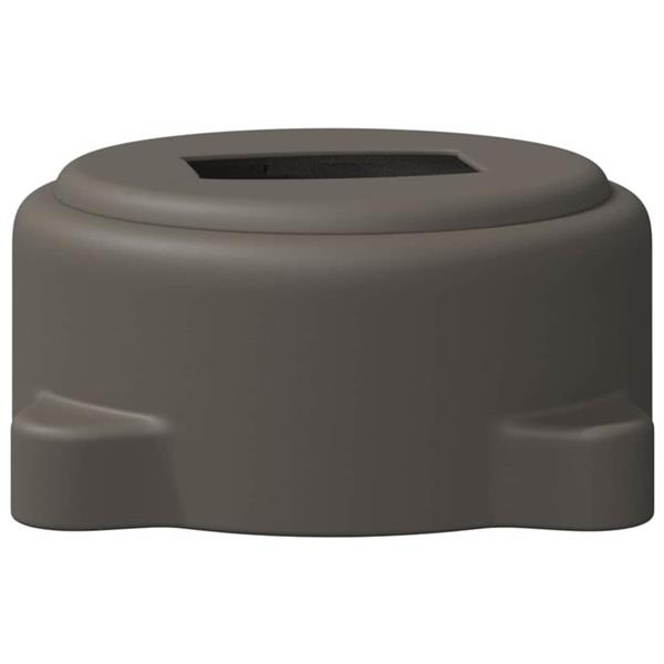 Grote foto vidaxl 360 graden draaipedal zilver 21 5 x 14 x 6 cm staal tuin en terras overige tuin en terras