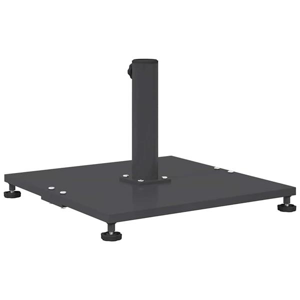 Grote foto vidaxl buiten parasols donkergrijs 45 x 45 x 31 cm staal tuin en terras overige tuin en terras