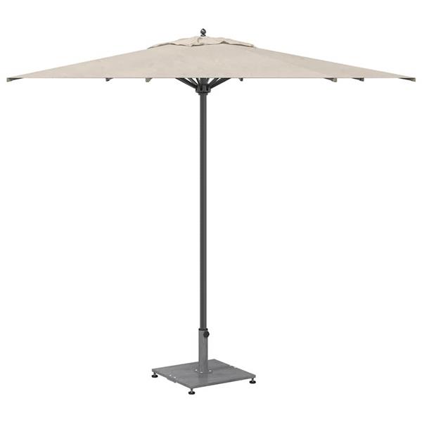 Grote foto vidaxl buiten parasols donkerhout 45 x 45 x 31 cm staal tuin en terras overige tuin en terras