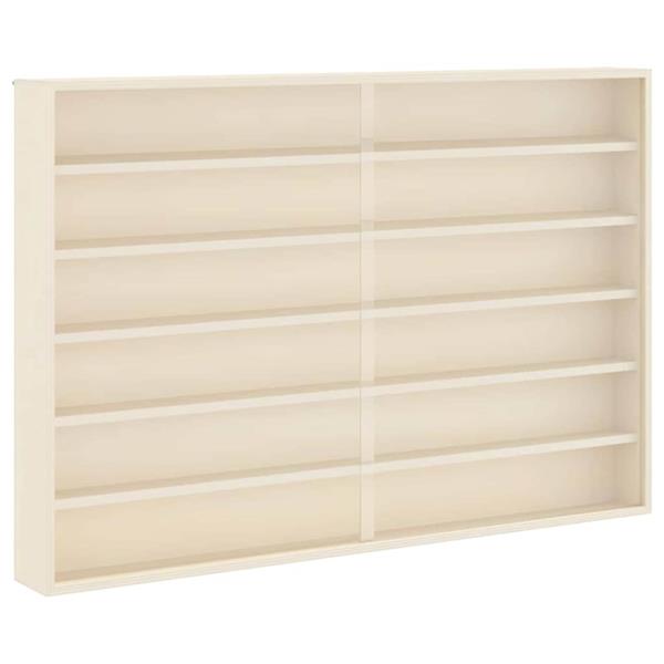 Grote foto vidaxl houten verzameldisplaycase bruin 80 x 8.5 x 54 cm multiplex huis en inrichting woningdecoratie