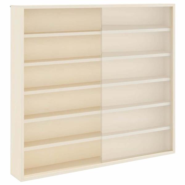 Grote foto vidaxl houten verzameldisplaycase bruin 60 x 8.5 x 54 cm multiplex huis en inrichting woningdecoratie