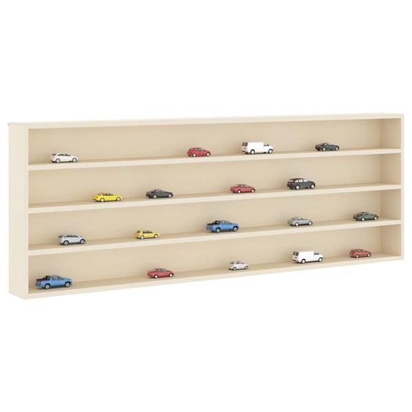 Grote foto vidaxl houten verzameldisplaycase bruin 100 x 8 5 x 36 cm multiplex huis en inrichting woningdecoratie