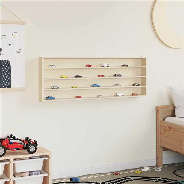 Grote foto vidaxl houten verzameldisplaycase bruin 100 x 8 5 x 36 cm multiplex huis en inrichting woningdecoratie