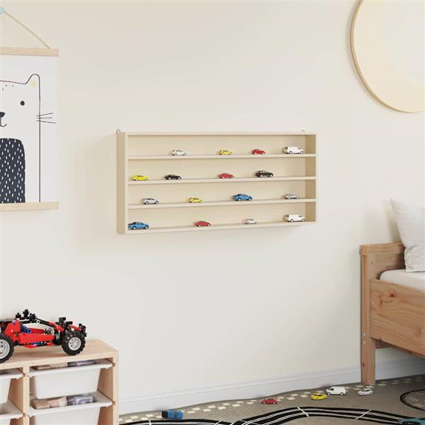 Grote foto vidaxl houten verzameldisplaycase bruin 80 x 8 5 x 36 cm multiplex huis en inrichting woningdecoratie