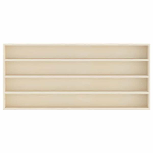 Grote foto vidaxl houten verzameldisplaycase bruin 80 x 8 5 x 36 cm multiplex huis en inrichting woningdecoratie