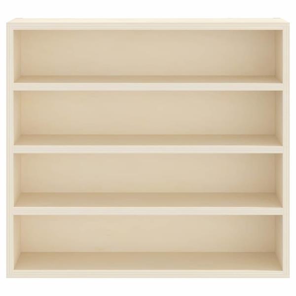 Grote foto vidaxl houten verzameldisplaycase bruin 40 x 8 5 x 37 cm multiplex huis en inrichting woningdecoratie