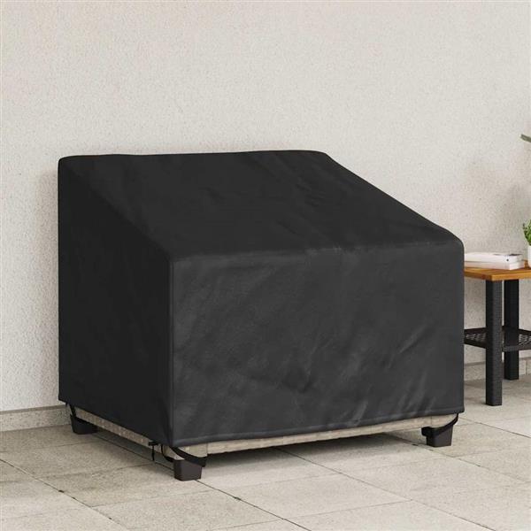 Grote foto vidaxl buitenmeubelhoes zwart 96 x 79 x 74 cm 600d oxford stof tuin en terras tuinmeubelen