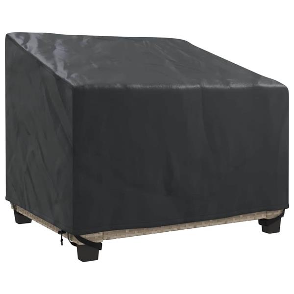 Grote foto vidaxl buitenmeubelhoes zwart 96 x 79 x 74 cm 600d oxford stof tuin en terras tuinmeubelen