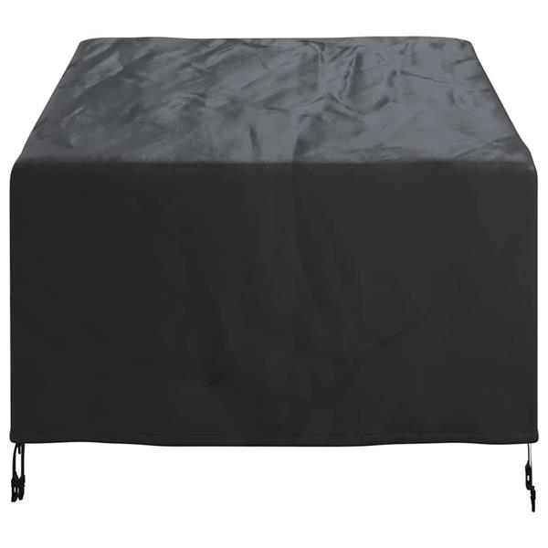 Grote foto vidaxl buitenmeubelhoes zwart 96 x 79 x 74 cm 600d oxford stof tuin en terras tuinmeubelen
