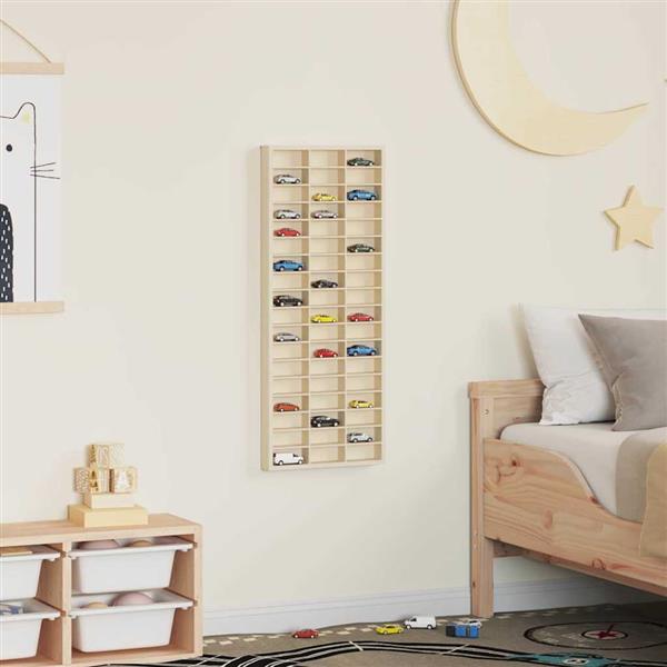 Grote foto vidaxl display case met opslag bruin 30 x 4 5 x 75 cm bewerkt hout huis en inrichting woningdecoratie