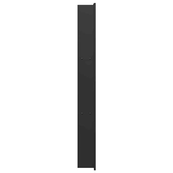 Grote foto vidaxl douche niche zwart 90 x 30 x 9.5 cm roestvrij staal huis en inrichting complete badkamers
