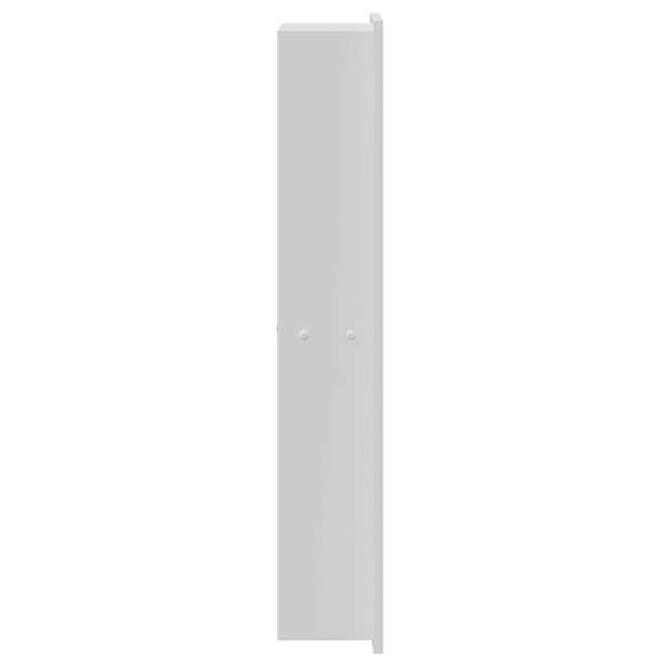Grote foto vidaxl douche niche wit 60 x 20 x 9.5 cm roestvrij staal huis en inrichting complete badkamers
