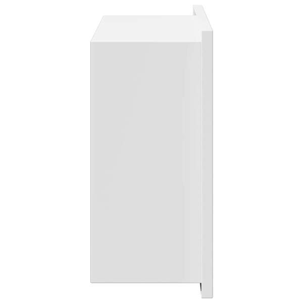 Grote foto vidaxl douche niche wit 30 x 20 x 9.5 cm roestvrij staal huis en inrichting complete badkamers