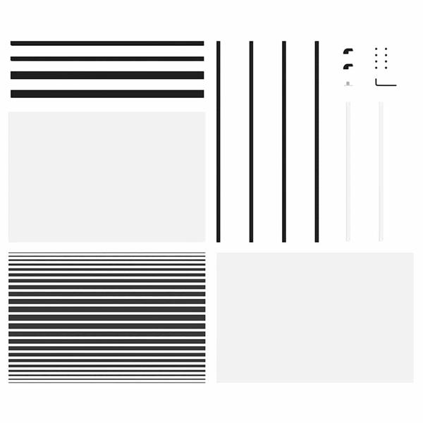 Grote foto vidaxl schuifdeur zwart 102.5 x 205 cm gehard glas en aluminium doe het zelf en verbouw deuren en horren