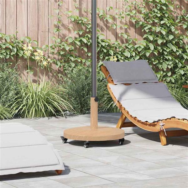 Grote foto vidaxl buiten parasols lichthout 48 x 48 x 32.5 cm staal beton tuin en terras overige tuin en terras
