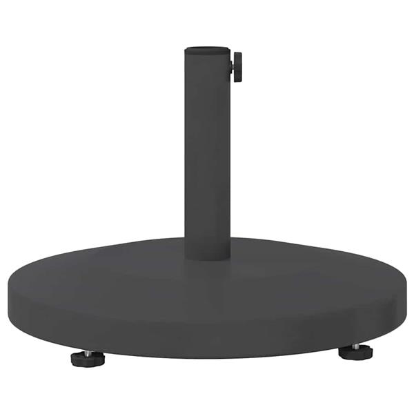 Grote foto vidaxl buiten parasols donkergrijs 48 x 48 x 32 cm staal beton tuin en terras overige tuin en terras
