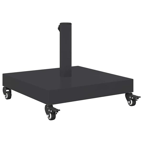Grote foto vidaxl buiten parasols donkergrijs 45 x 45 x 32 cm staal beton tuin en terras overige tuin en terras